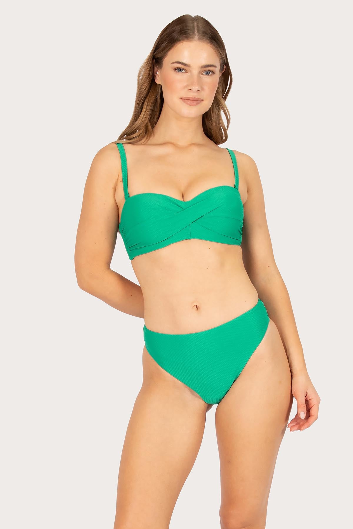 Rococco D/DD Cup Bandeau Bikini Bra Top