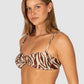 Sunkissed Luxe Bandeau Bikini Bra Top