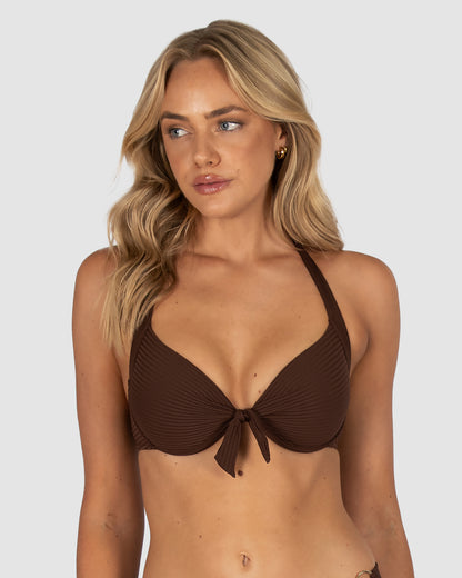 Positano Booster Halter Bikini Bra Top