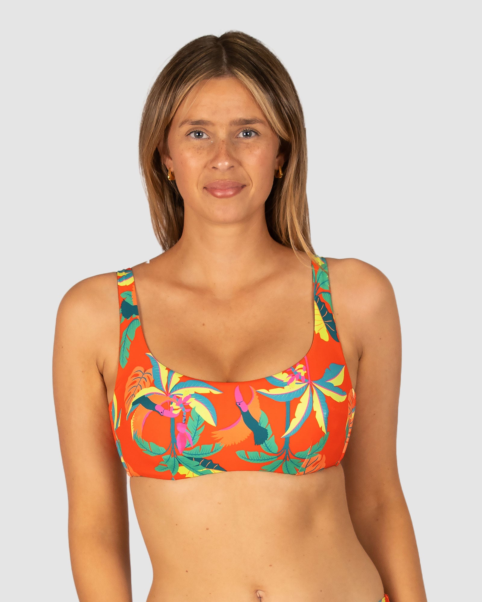 Rio Grande Underwire Square Bikini Bra Top