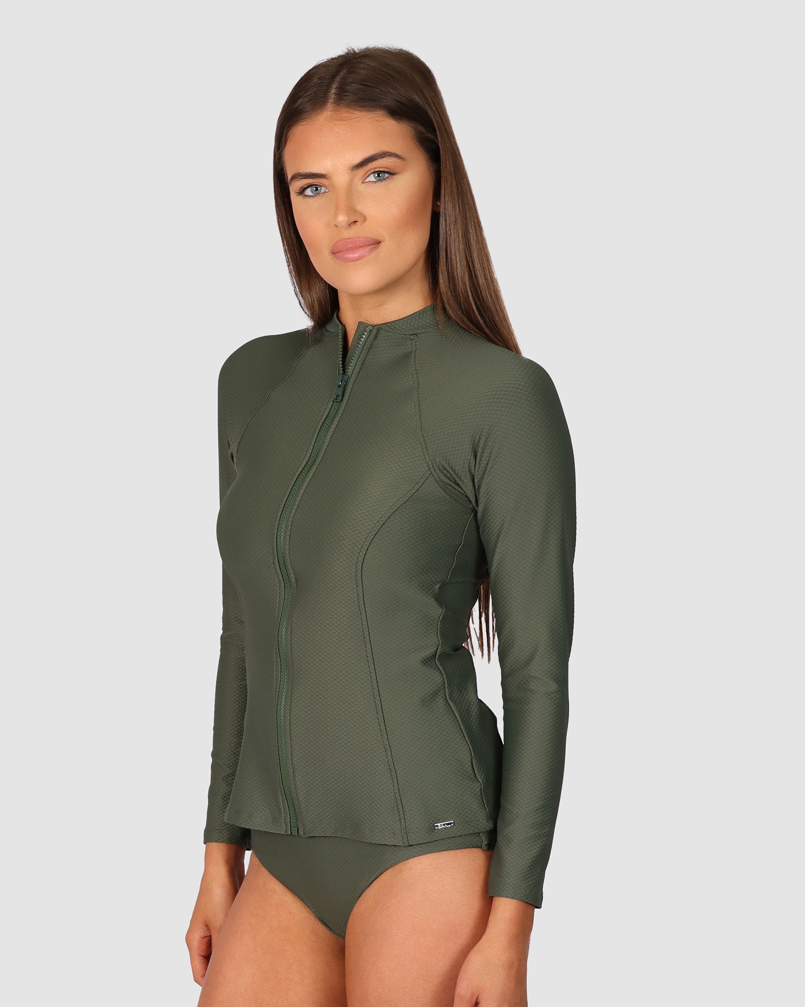 Rococco Long Sleeve Rash Vest Swimwear