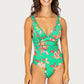 Spice Temple Longline One Piece Swimsuit