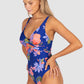 Cala Luna D/E Cup Wrap Underwire One Piece Swimsuit