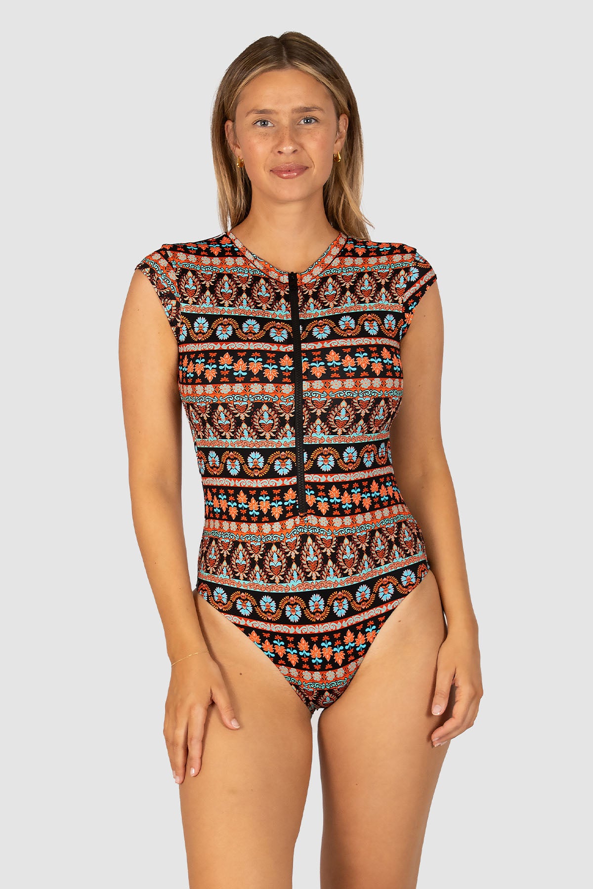 Morocco Zip Front Surfsuit Swimwear