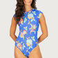 Spice Temple Zip Front Surfsuit Swimwear