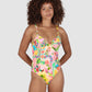 Sardinia Retro Underwire One Piece Swimsuit