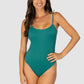 Rococco Minimulist High Leg One Piece Swimsuit