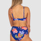Cala Luna Ruched High Waist Bikini Bottom