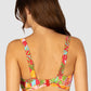 Mahalo F/G Cup Lace Up Bikini Bra Top