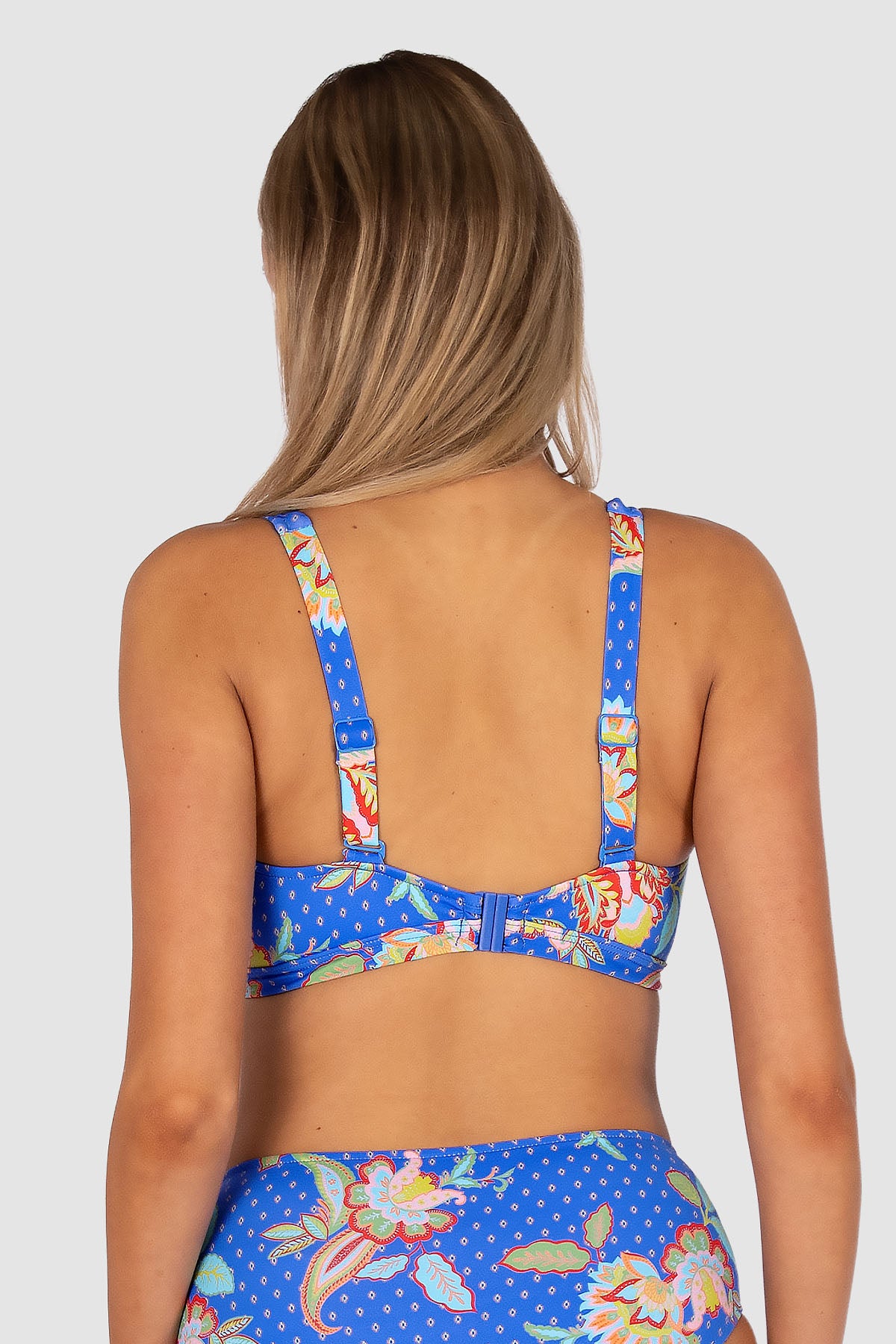 Spice Temple E/F/G Cup Lace Up Bikini Bra Top