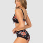 Spice Temple E/F/G Cup Lace Up Bikini Bra Top