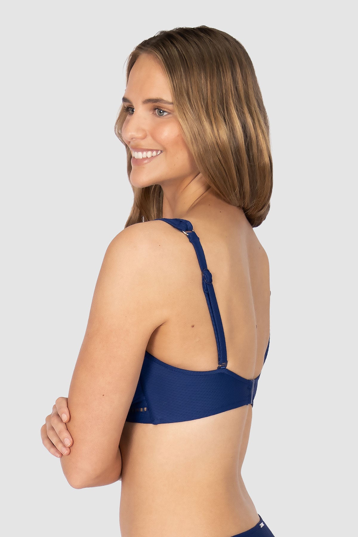 Rococco D/DD Cup Longlline Bikini Bra Top