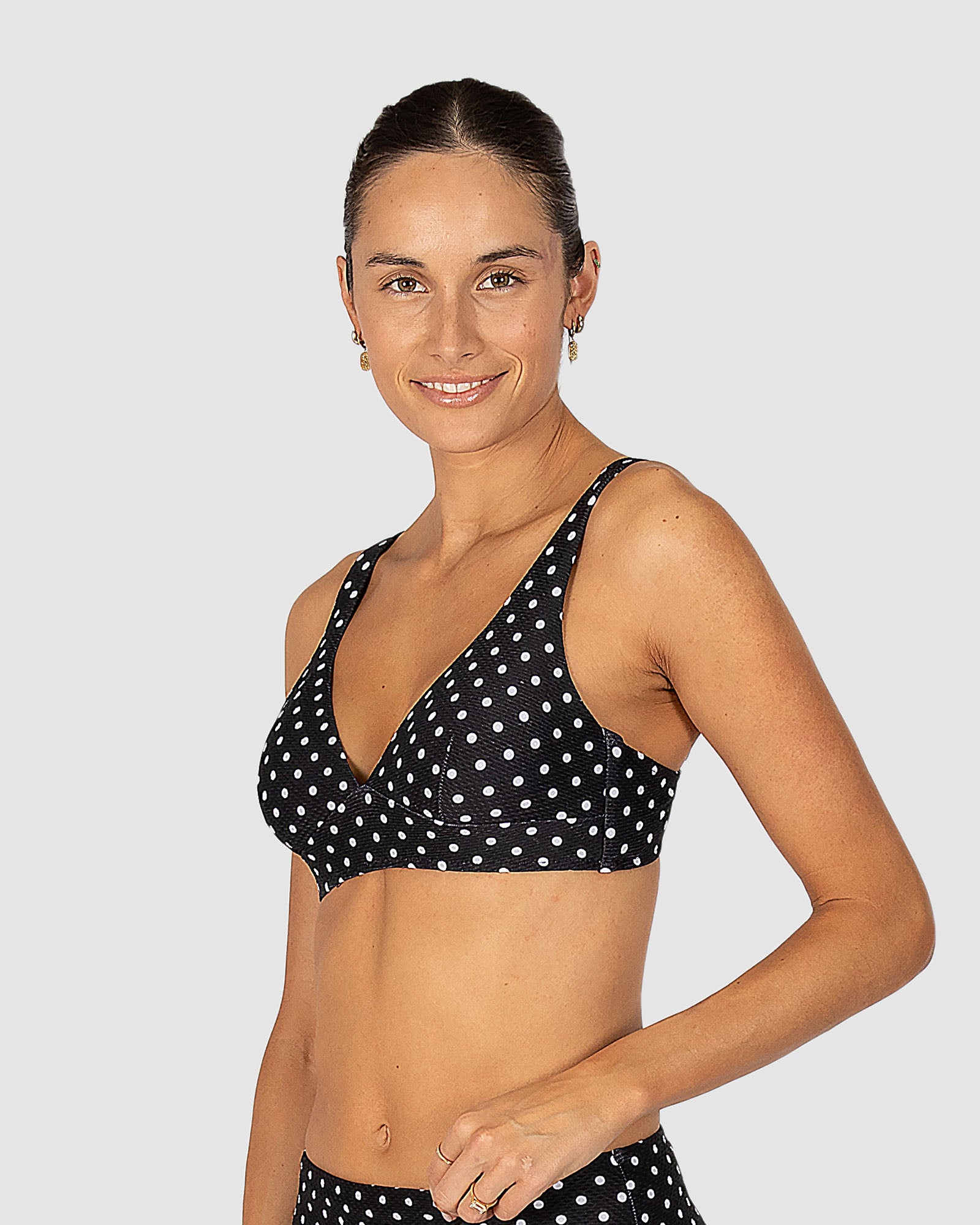 Parisian Summer C/D Cup Longline Bikini Bra Top