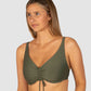 Rococco F Cup Triangle Bikini Bra Top