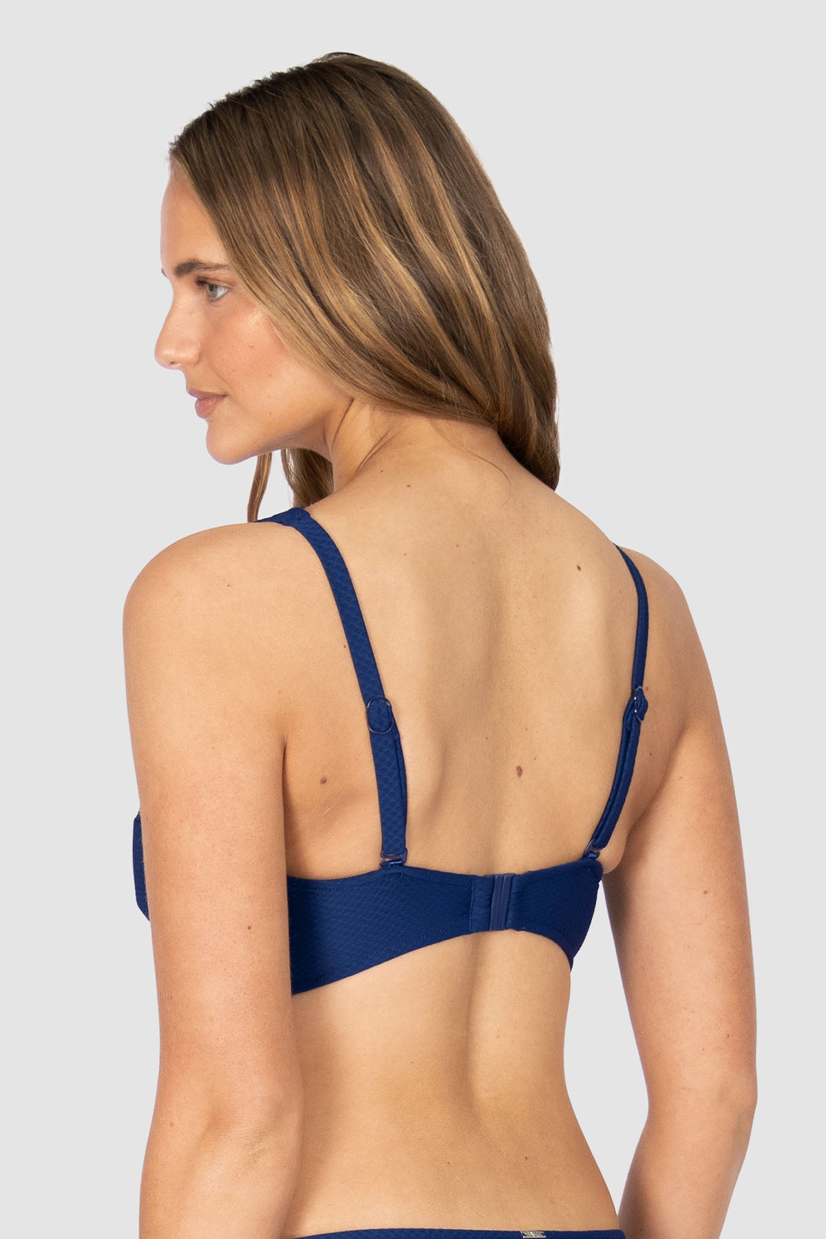 Rococco D/E Cup Wrap Bikini Bra Top