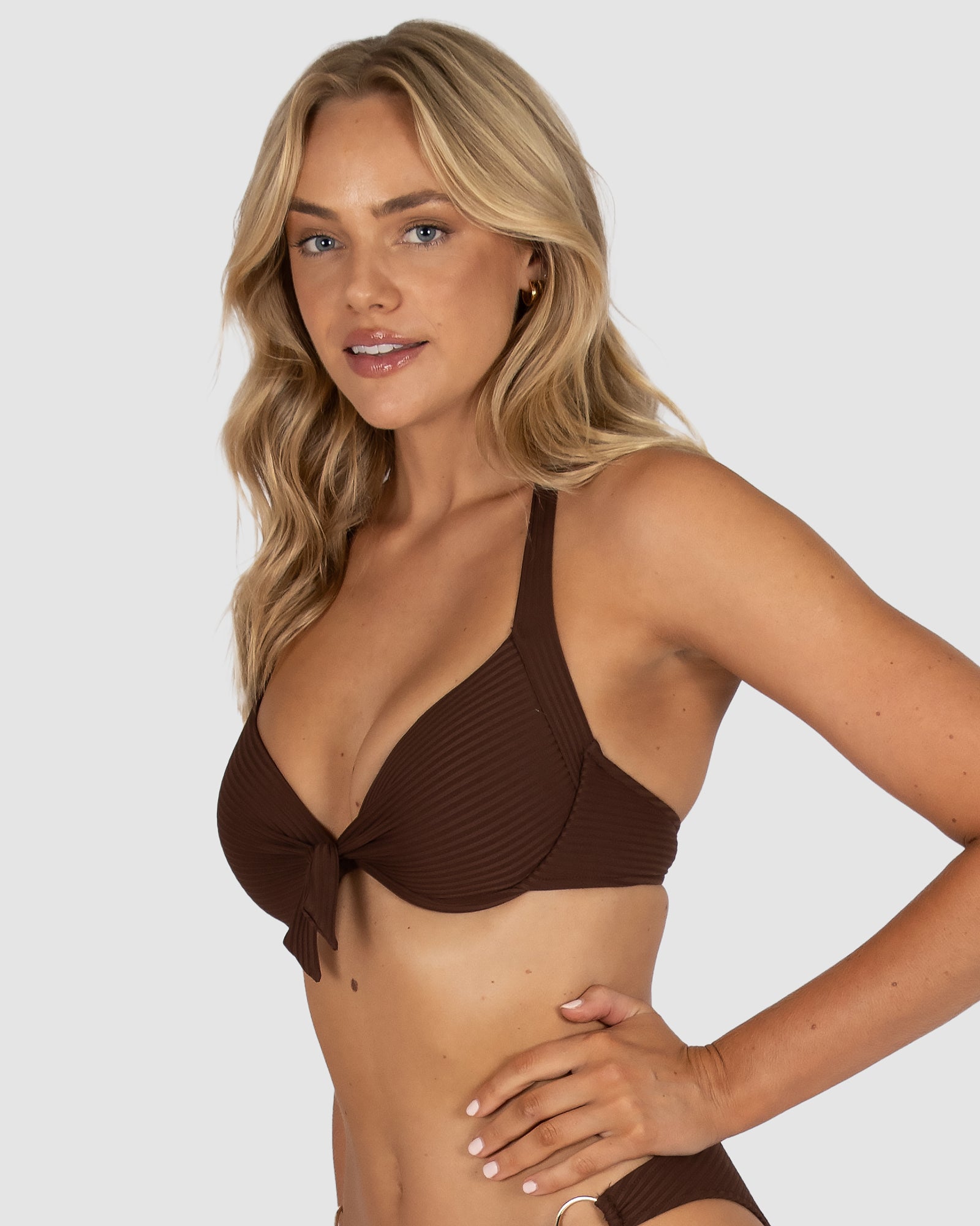Positano Booster Halter Bikini Bra Top