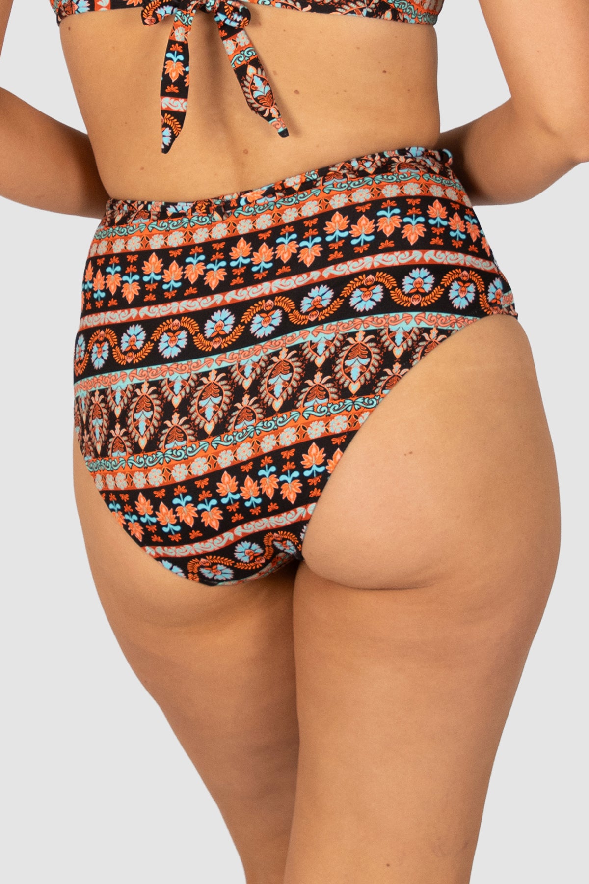 Morocco High Waist Bikini Bottom