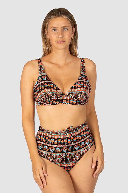 Morocco D/DD Cup Longline Bikini Bra Top