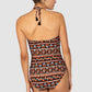 Morocco Bandeau One Piece Swimsuit