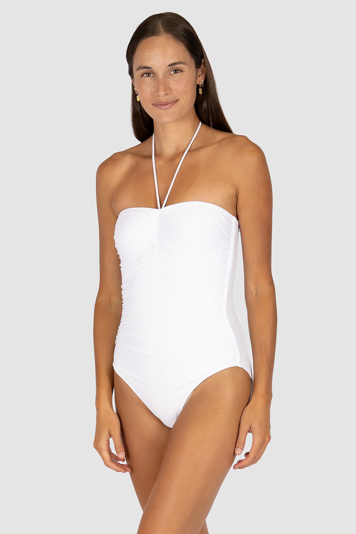 Rococco Bandeau One Piece Swimsuit