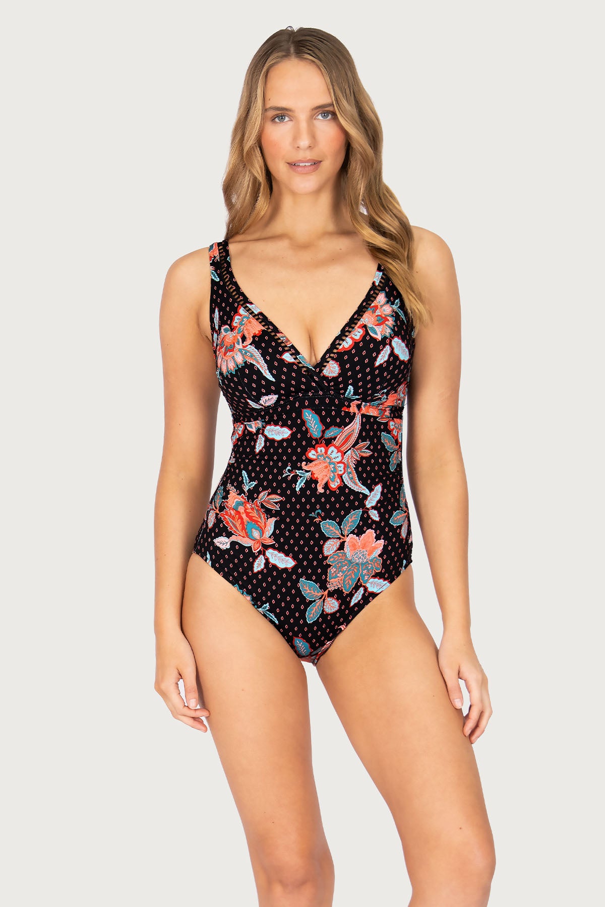 Spice Temple E/F Cup One Piece Swimsuit
