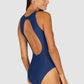 Rococco High Neck One Piece Swimsuit