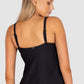 Rococco Flared D/E Cup Wrap Singlet Top