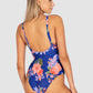 Cala Luna D/E Cup Wrap Underwire One Piece Swimsuit