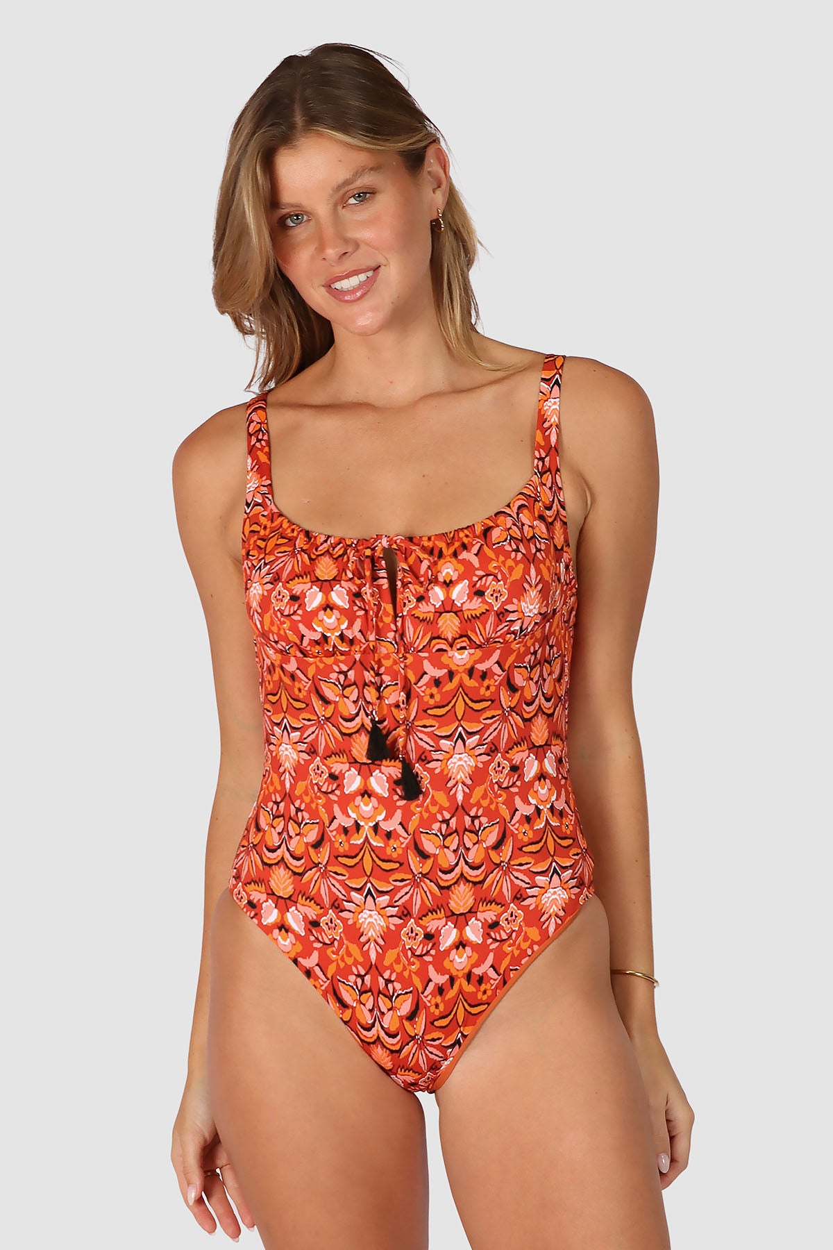 Free Spirit Retro One Piece Swimsuit