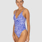 Havana Deep V Neck One Piece Swimsuit