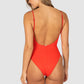Rococco Minimalist High Leg One Piece Swimsuit