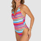 La Mer Halter Neck One Piece Swimsuit