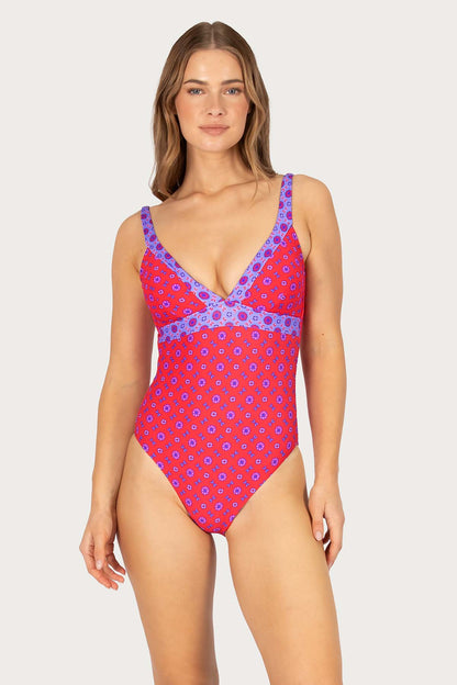 Kasbah Multi Fit Longline One Piece Swimsuit