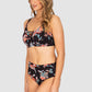 Spice Temple E/F/G Cup Lace Up Bikini Bra Top