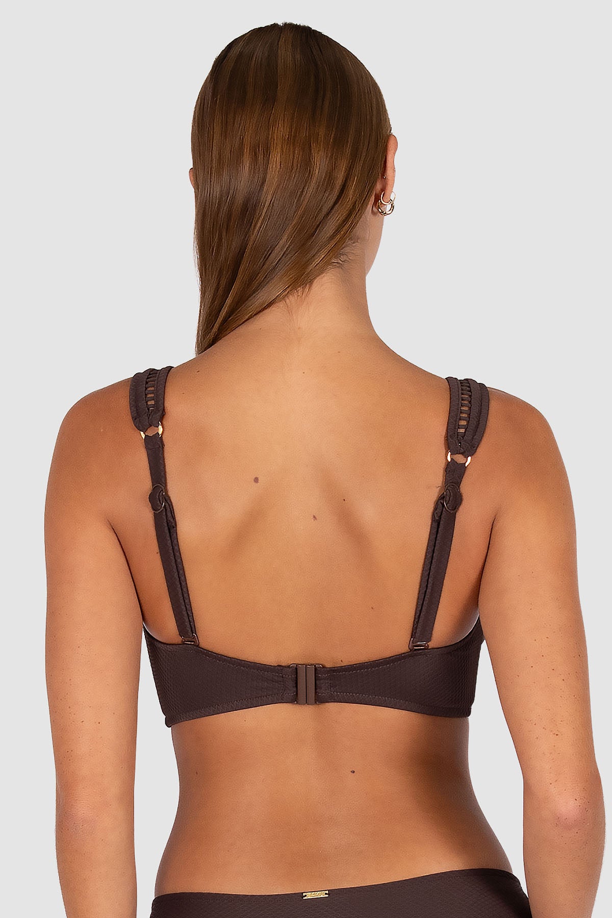 Rococco D/DD Cup Longlline Bikini Bra Top