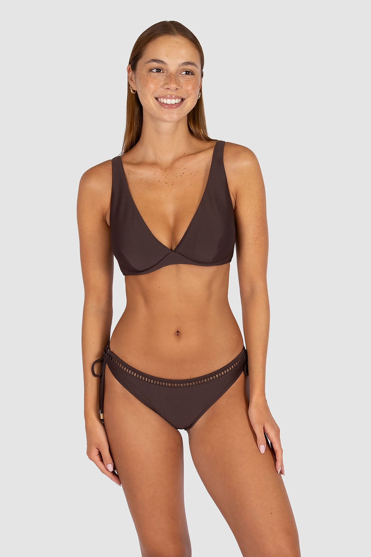 Rococco D/E Cup Underwire Bikini Bra Top