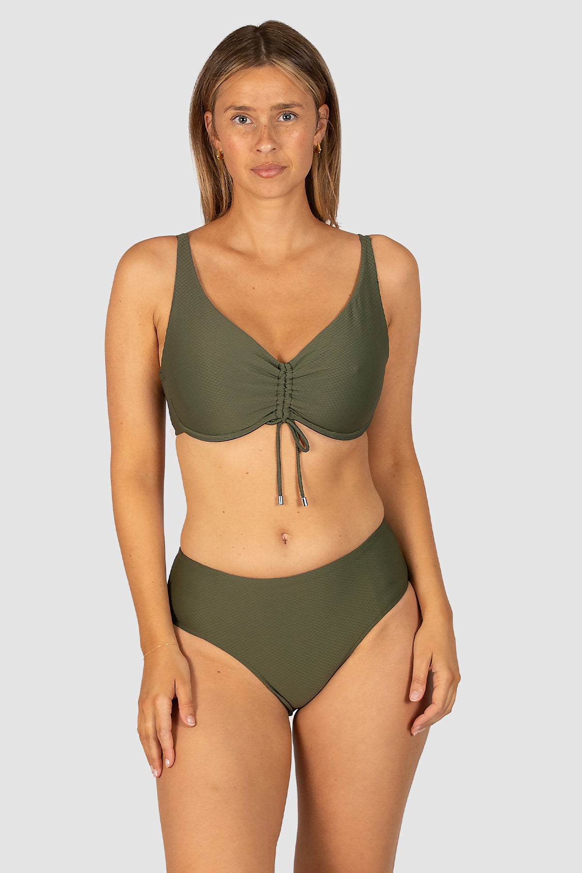 Rococco F Cup Triangle Bikini Bra Top