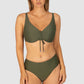 Rococco F Cup Triangle Bikini Bra Top