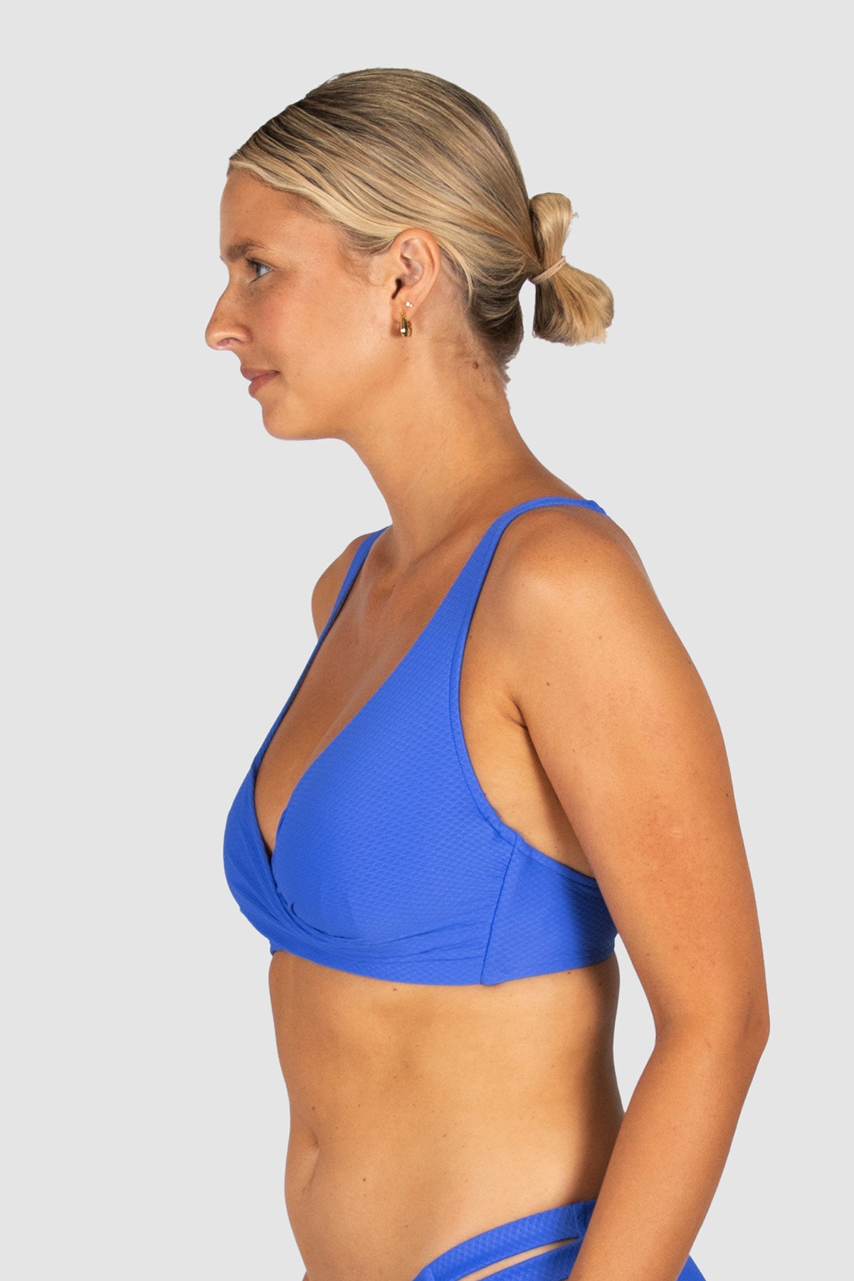 Rococco D/E Cup Wrap Bikini Bra Top