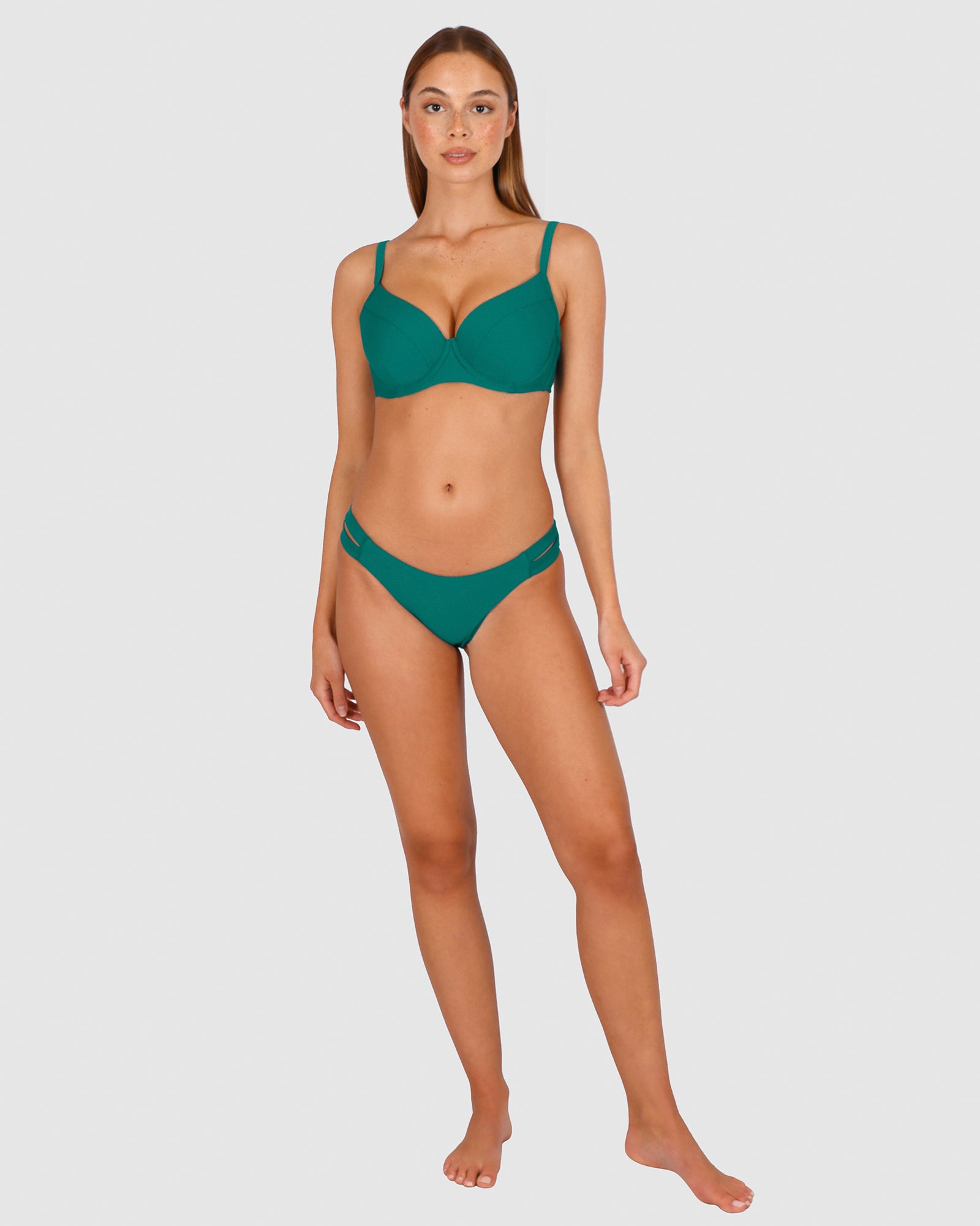Rococco Twin Strap Hipster Bikini Bottom