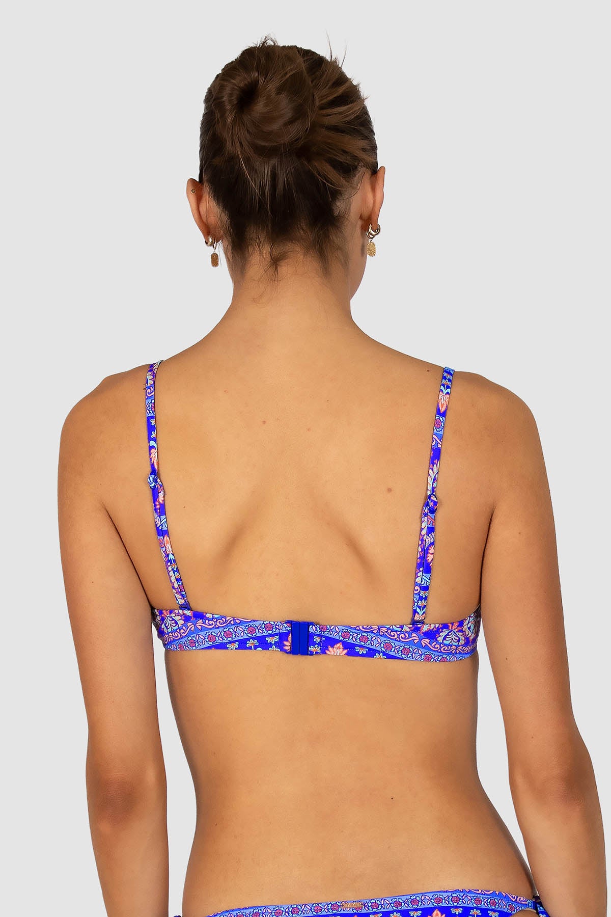 Morocco Ruched Underwire Bikini Bra Top