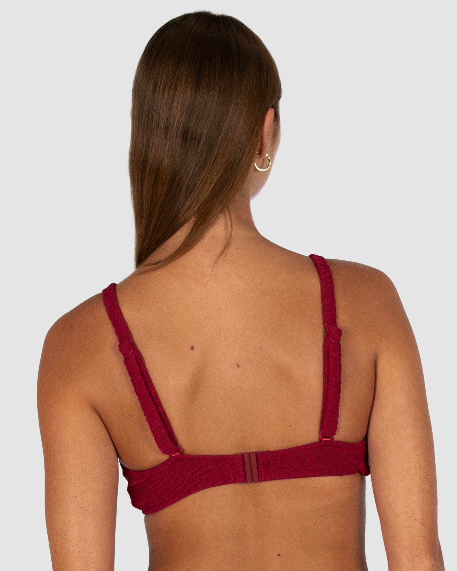 Ibiza D-DD Cup Underwire Triangle Bikini Bra Top