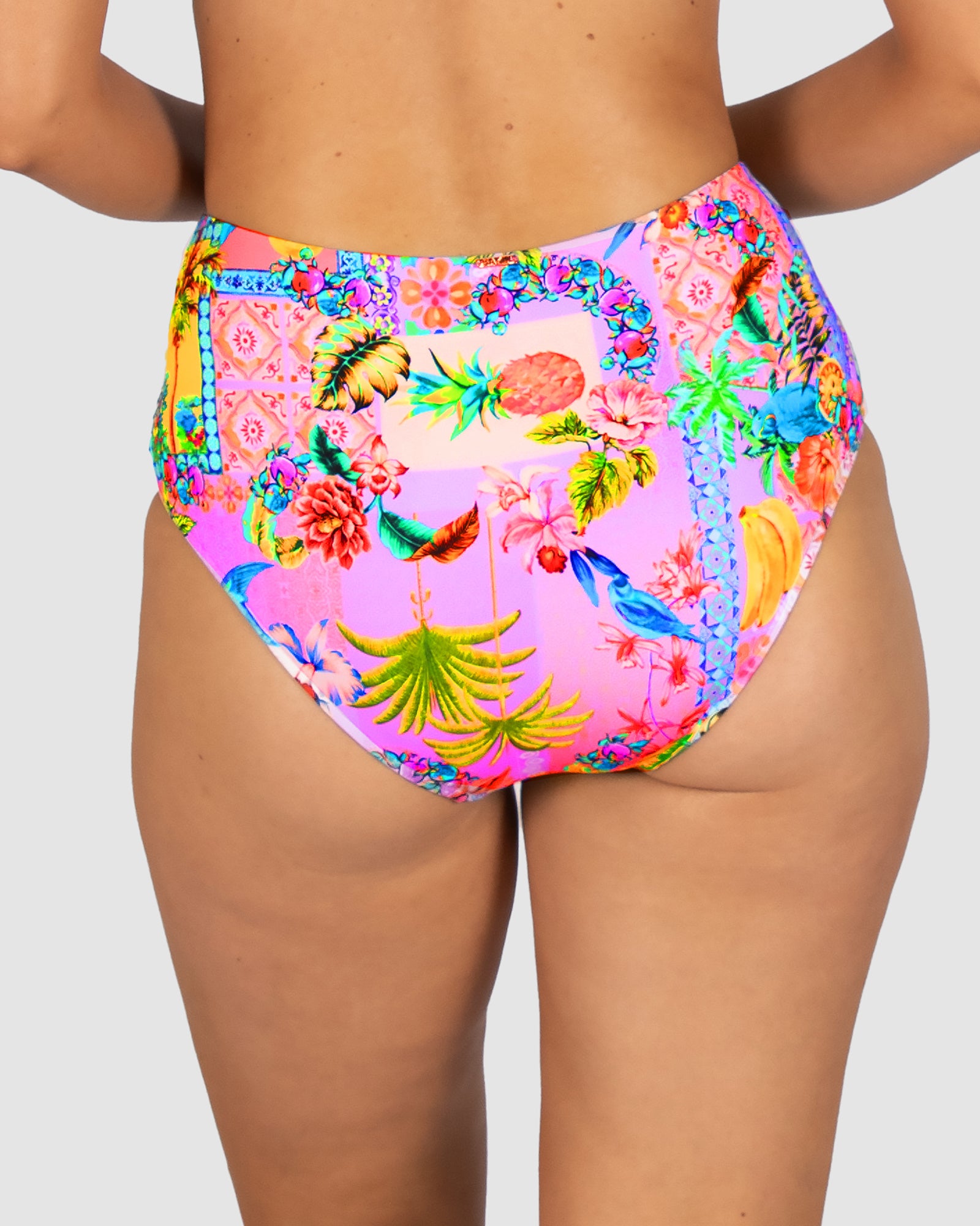 Sardinia High Waist Bikini Bottom