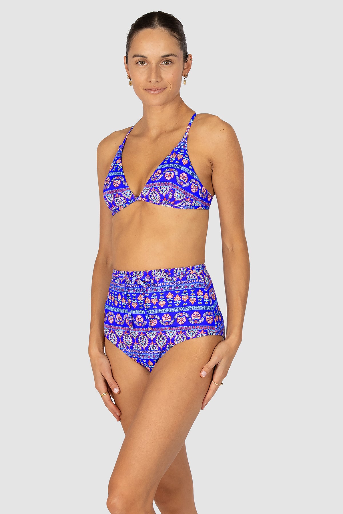 Morocco High Waist Bikini Bottom