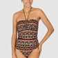 Morocco Bandeau One Piece Swimsuit