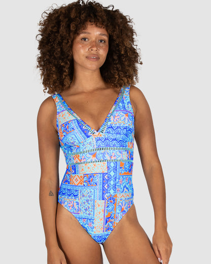 Tulum Longline One Piece Swimsuit