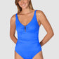 Rococco D/E Cup Ring Front One Piece Swimsuit