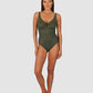 Rococco D/E Cup Ring One piece Swimsuit