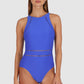 Rococco High Neck One Piece Swimsuit