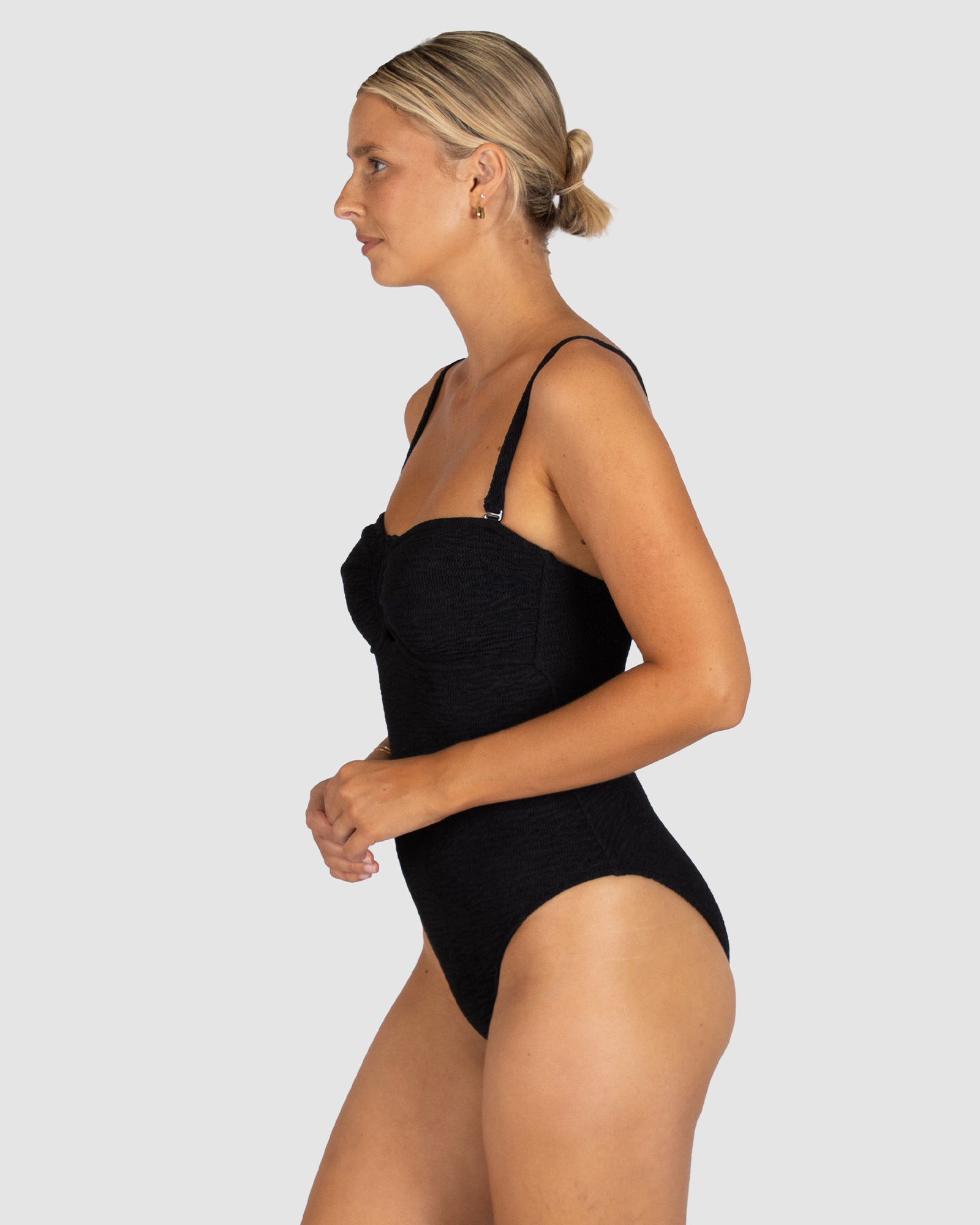 Ibiza D-DD Cup Underwire Bandeau One Piece Swimsuit